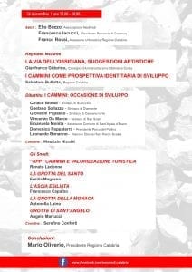 Programma della Via dell'Ossidiana