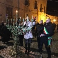 Accensione Chanukkiyah a Cosenza