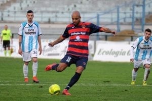 Il rigore del 3-1 (photo Rosito)