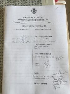 Contratto decentrato del personale