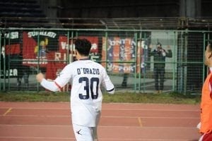 La gioia di Tommaso D'Orazio (photo Sorrentino)