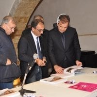 Il Sindaco di Cosenza all'inaugurazione del BoCs Art Museum