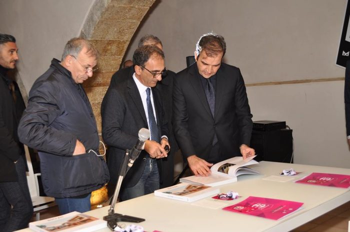 Il Sindaco di Cosenza all'inaugurazione del BoCs Art Museum
