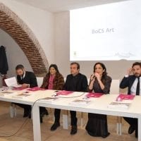 Occhiuto all'inaugurazione del BoCs Art Museum di Cosenza