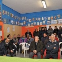 la visita del sindaco al gruppo bocciofilo