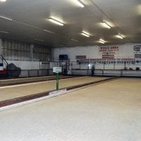 l'impianto del gruppo bocciofilo