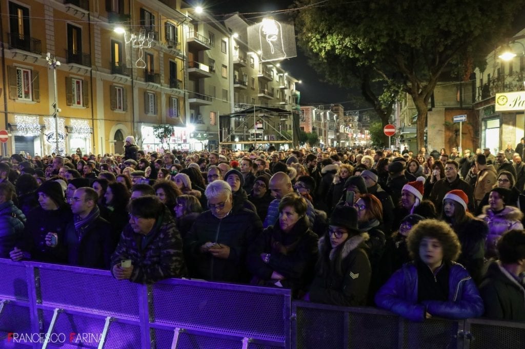 Il pubblico cosentino al concerto di Capodanno 2018