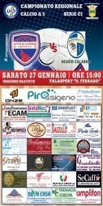 Invito per il Campionato di calcio a 5, serie C1