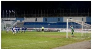 Massimo Loviso trasforma il penalty (photo Dazzeo)