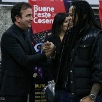 Occhiuto emozionato con gli Skunk Anansie a Palazzo dei Bruzi