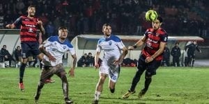Il momento del gol di Pascali (photo IlCosenza.it)
