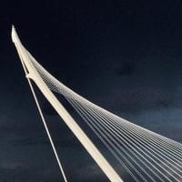 Ponte di Calatrava di Cosenza, dettaglio