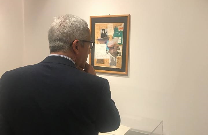 il sindaco alla mostra