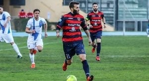 Mirko Bruccini, protagonista di un buon match (photo IlCosenza.it)
