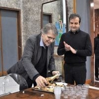 Daniel Pennac con Occhiuto