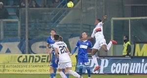 Okereke durante l'ultimo match con la F.Andria (photo D'Azzeo)