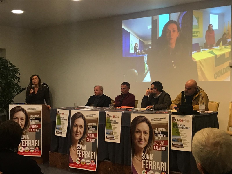 Sonia Ferrari a Cosenza