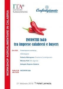 Workshop agroalimentare in Calabria