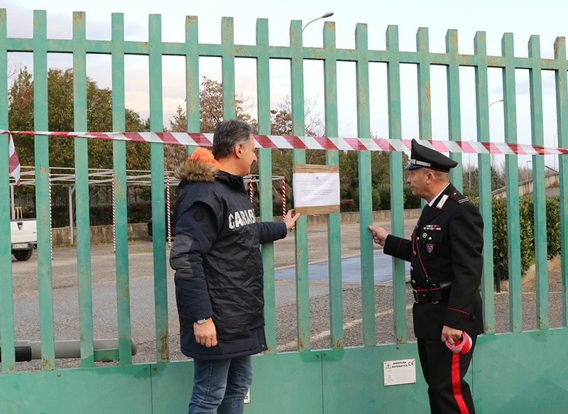 sequestro depuratore Valle di Crati