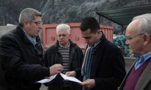 Di Maio a Saracena nel 2014