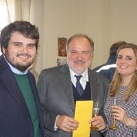 Pecoraro con i figli
