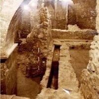 Strutture dell'impianto termale di epoca romana
