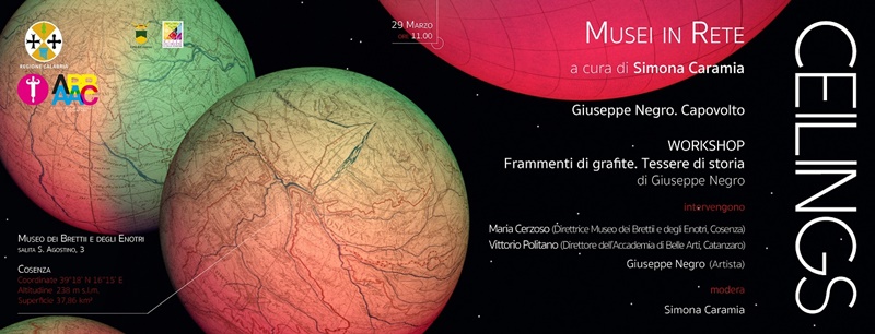 installazione di Giuseppe Negro al Museo dei Brettii