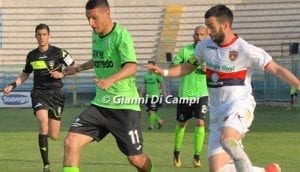 Angelo Corsi in azione ieri (ph. Di Campi)
