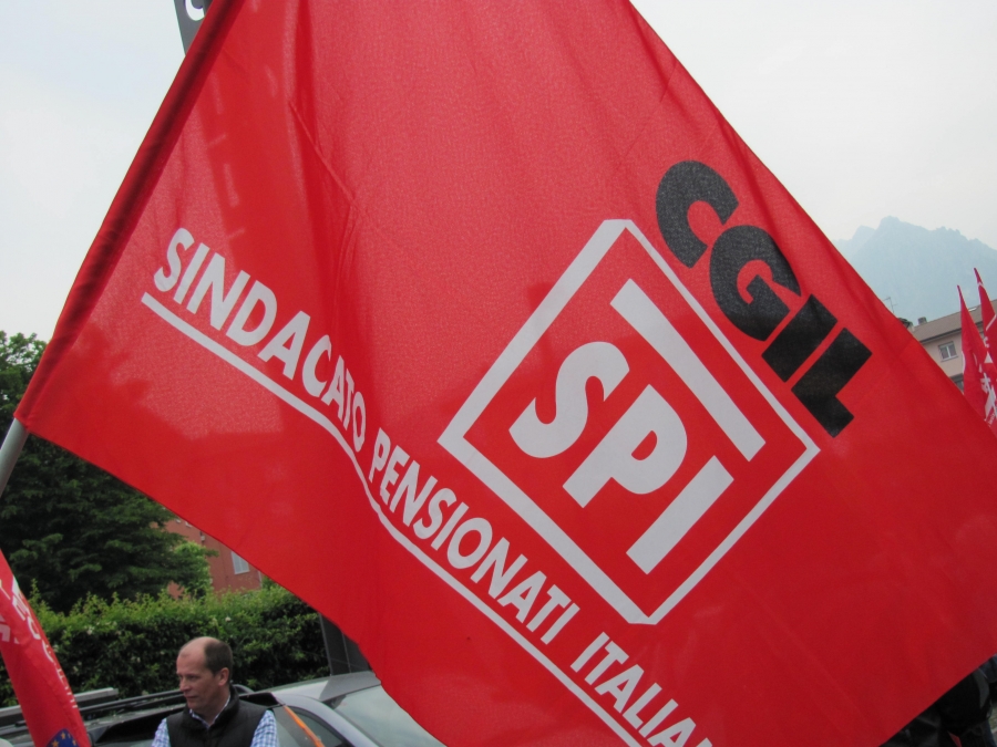 Bandiera Spi Cgil
