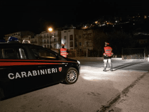 Carabinieri al lavoro