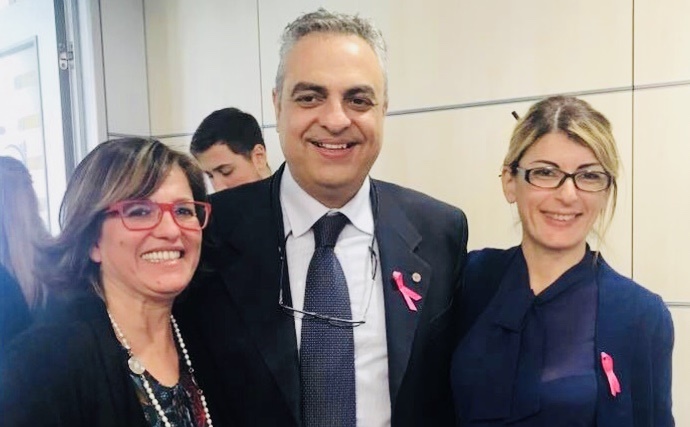 Filomena Greco, Damiano Falco e Giuliana Spagnolo