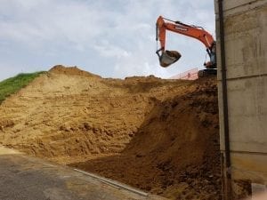 Lavori di nuovi loculi al Cimitero di Rende