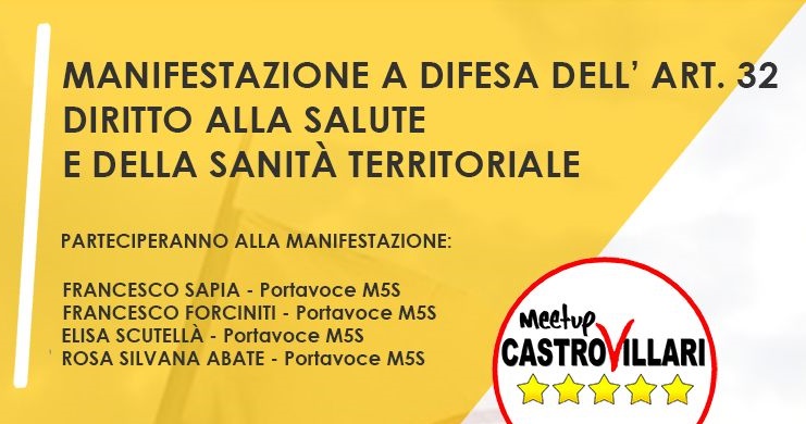 Manifestazione per Ospedale di Castrovillari