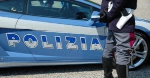 Polizia al lavoro