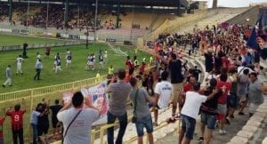 Esultanza finale (Catanzaro-Cosenza 2016/17)
