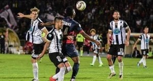 Okereke sta per mettere a segno il gol del pari (ph. IlCosenza.it)
