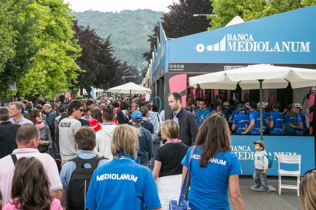 Pedalata amatoriale di Banca Mediolanum