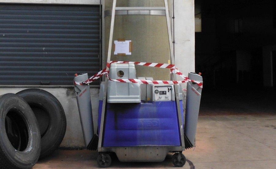 Sequestrato macchinario lavaggio