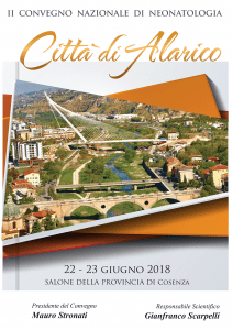 22 e 23 giugno 2018, il Convegno Nazionale di Neonatologia "Città di Alarico"
