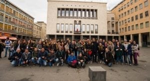 I soci dell'Associazione fotografica con il Sindaco Occhiuto