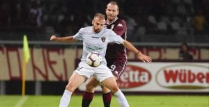 Enrico Bearzotti, 21 anni, nella gara contro il Torino