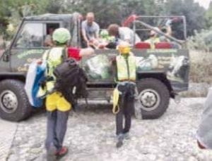 Soccorsi alle gole del raganello