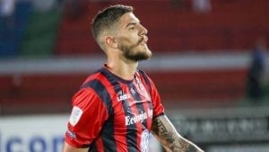 Kastriot Dermaku, 26 anni, leader della difesa rossoblù (ph. IlCosenza.it)