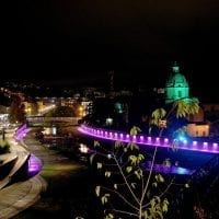 Cosenza, confluenza dei due fiumi