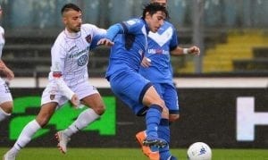 Luca Garritano in azione ieri (ph. Zanardelli)