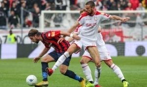 Riccardo Maniero durante Carpi - Cosenza (ph. Cianca)