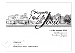 Giornate mediche dello Jonio, il 25 e 26 gennaio a Rossano