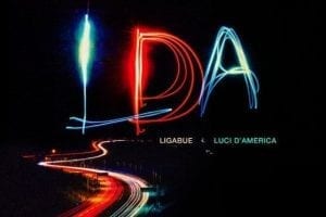 La copertina del singolo Luci d'America
