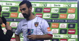 Riccardo Idda intervistato da Dazn a fine partita