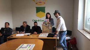 Giuseppe Biscardi ed Emilia Palumbo presentano Cosenzopoli in Commissione sport